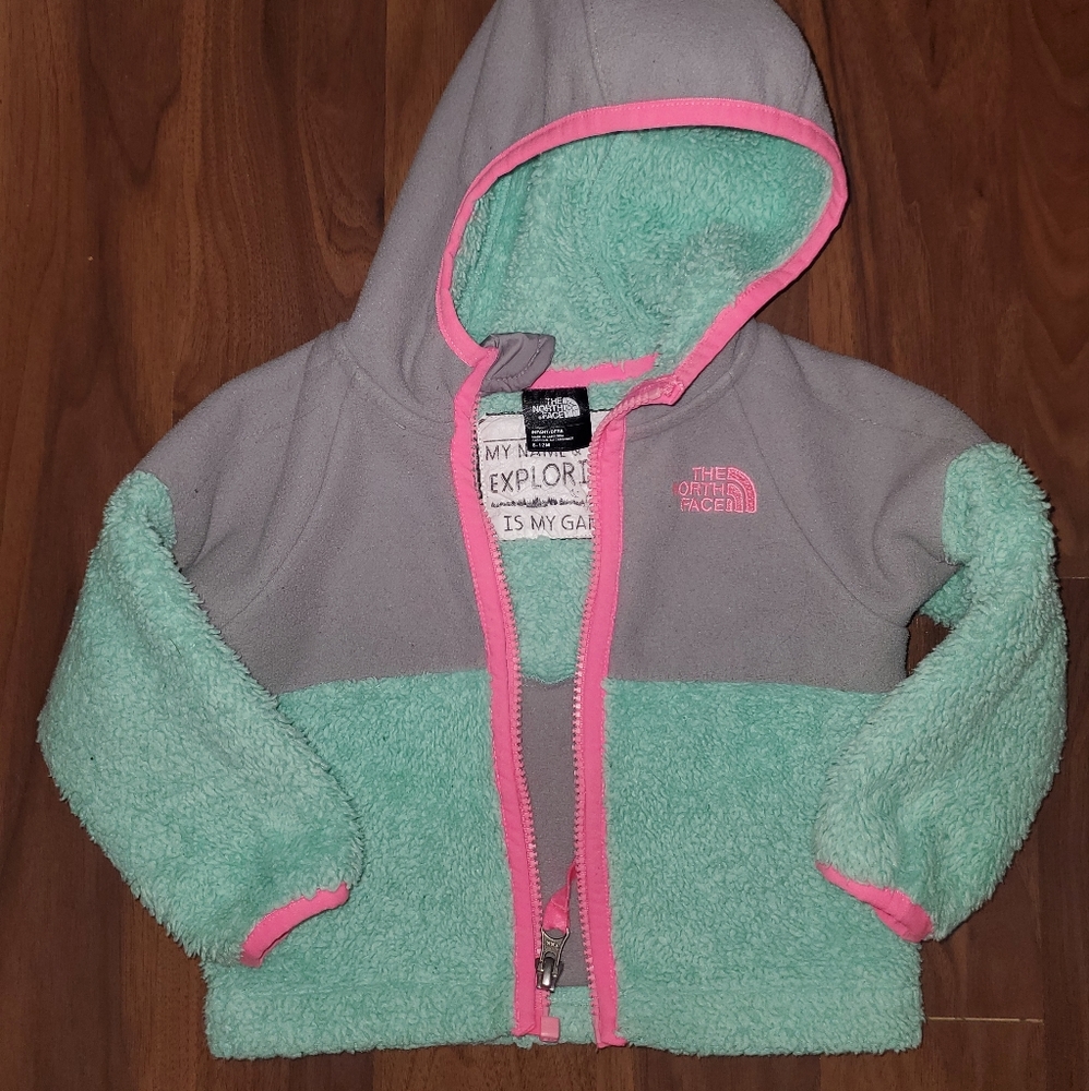 Infant north face fleece jacket